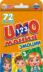 Умные игры Развивающая карточная игра «Уномания. Эмоции»