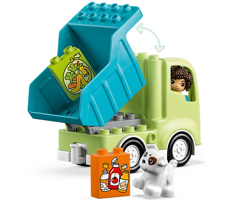 10987 Lego Duplo Утилизационный грузовик, Лего Дупло - фото 5 - id-p108608748