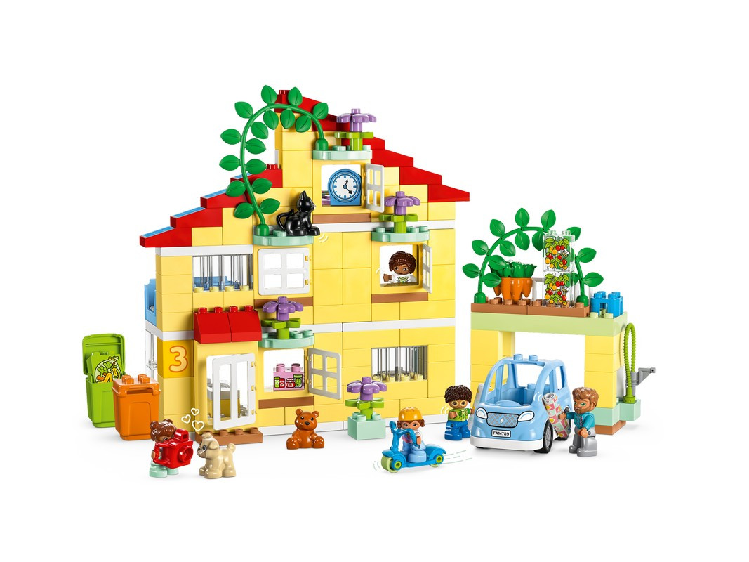 10994 Lego Duplo Семейный дом 3 в 1, Лего Дупло - фото 6 - id-p108608749