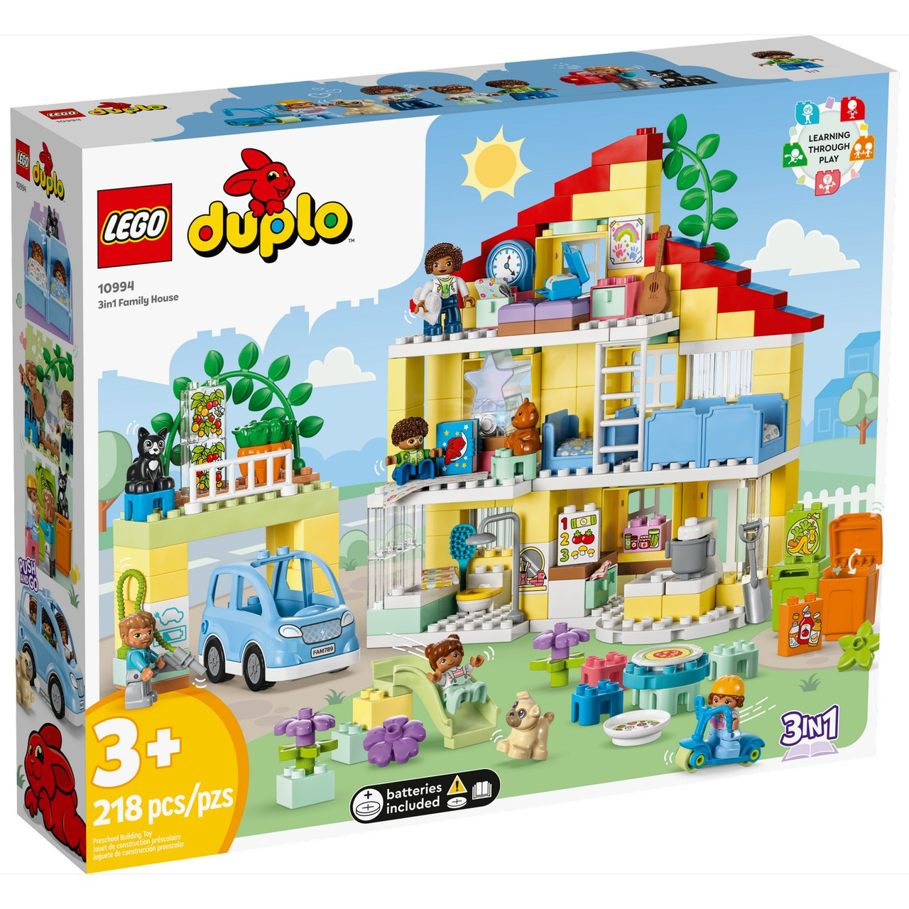 10994 Lego Duplo Семейный дом 3 в 1, Лего Дупло