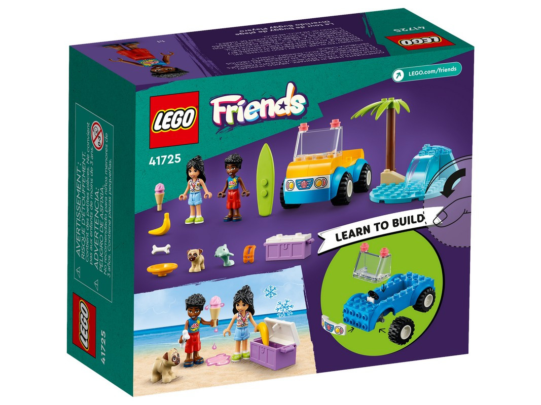 41725 Lego Friends Развлечения на пляжном багги, Лего Подружки - фото 2 - id-p108608751