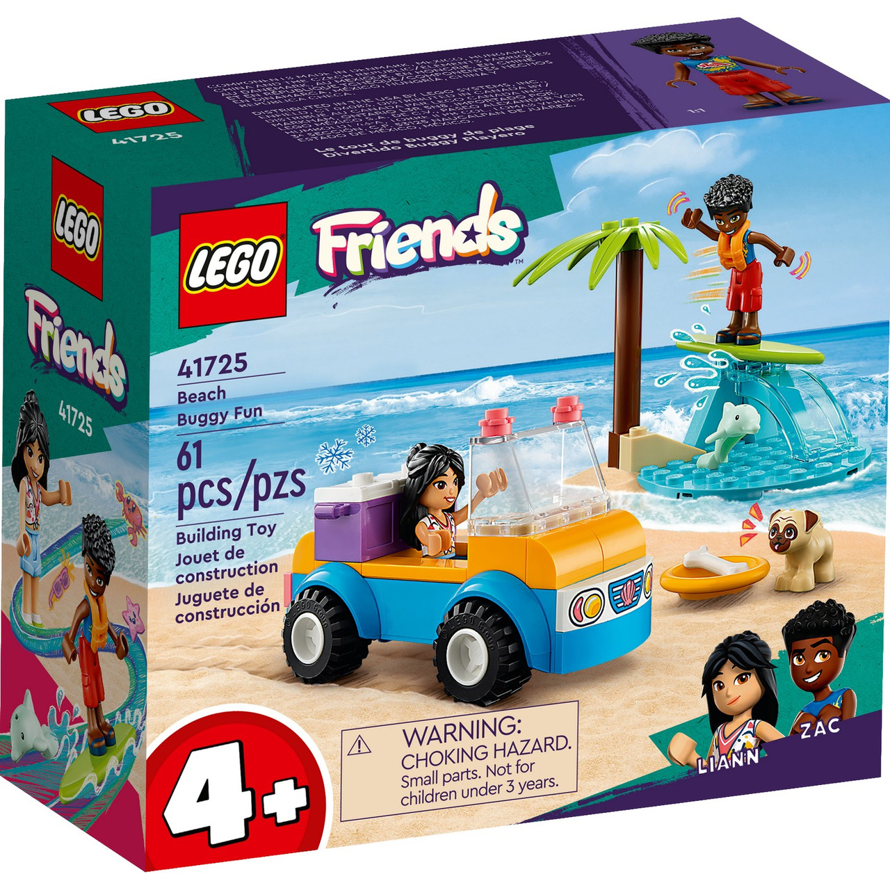 41725 Lego Friends Развлечения на пляжном багги, Лего Подружки - фото 1 - id-p108608751