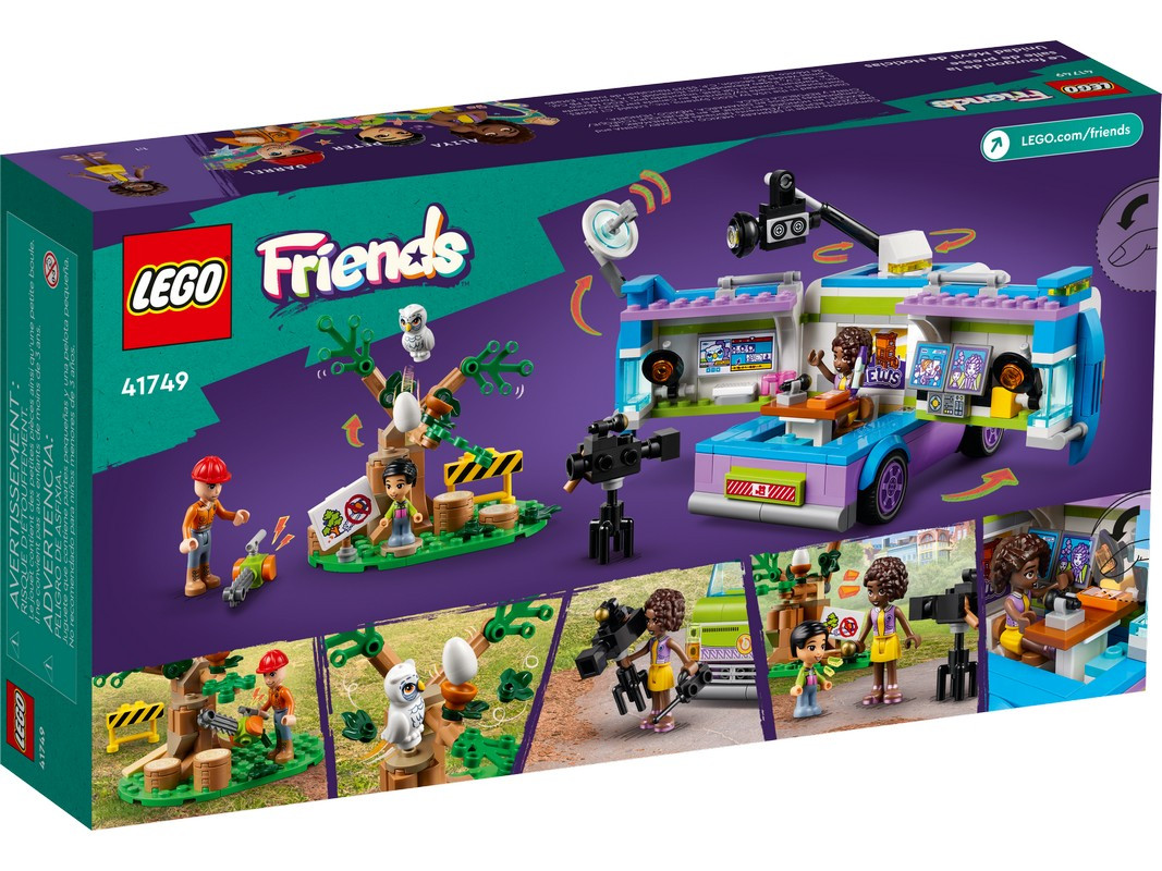 41749 Lego Friends Автомобиль съемочной группы, Лего Подружки - фото 2 - id-p108608756