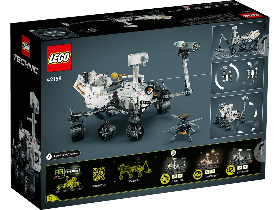 42158 Lego Technic Марсоход NASA «Настойчивость» Лего Техник - фото 2 - id-p108608759