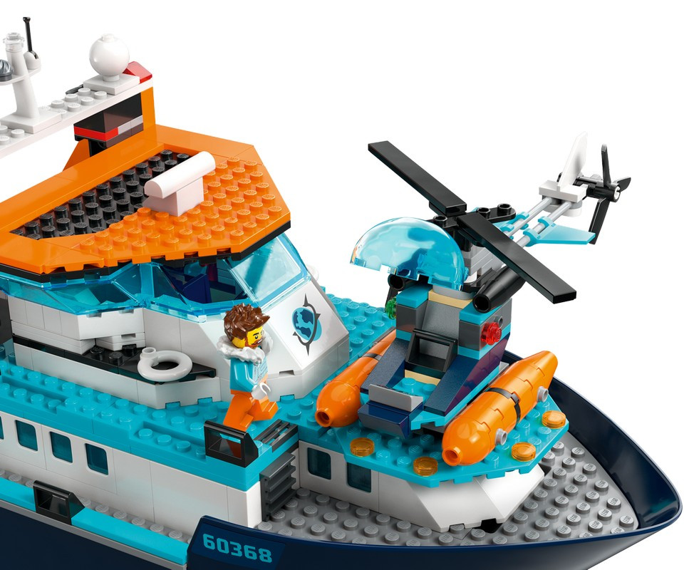 60368 Lego City Корабль исследователя Арктики, Лего Город Сити - фото 8 - id-p108608762