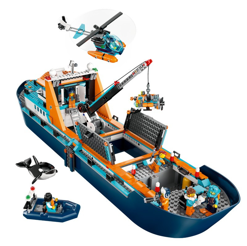 60368 Lego City Корабль исследователя Арктики, Лего Город Сити - фото 3 - id-p108608762