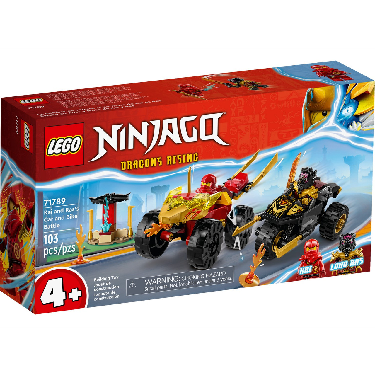 71789 Lego Ninjago Битва Кая и Раса, Лего Ниндзяго - фото 1 - id-p108618266