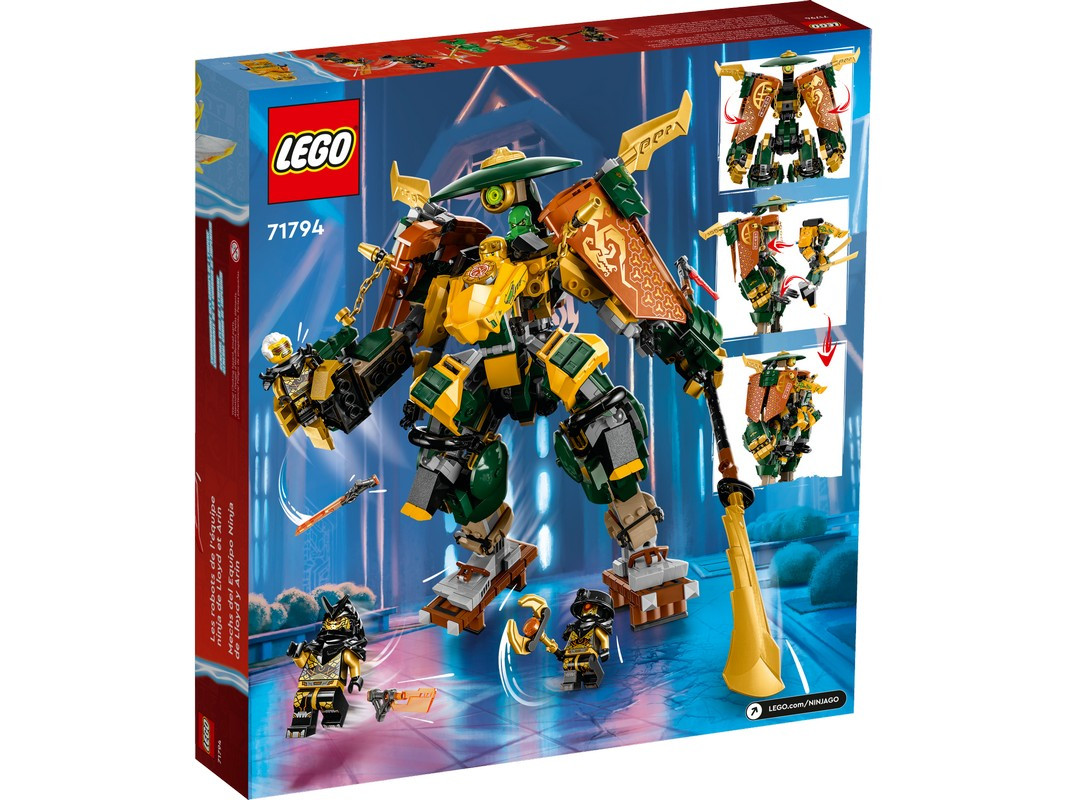 71794 Lego Ninjago Мехи Ллойда и Арина, Лего Ниндзяго - фото 2 - id-p108618271