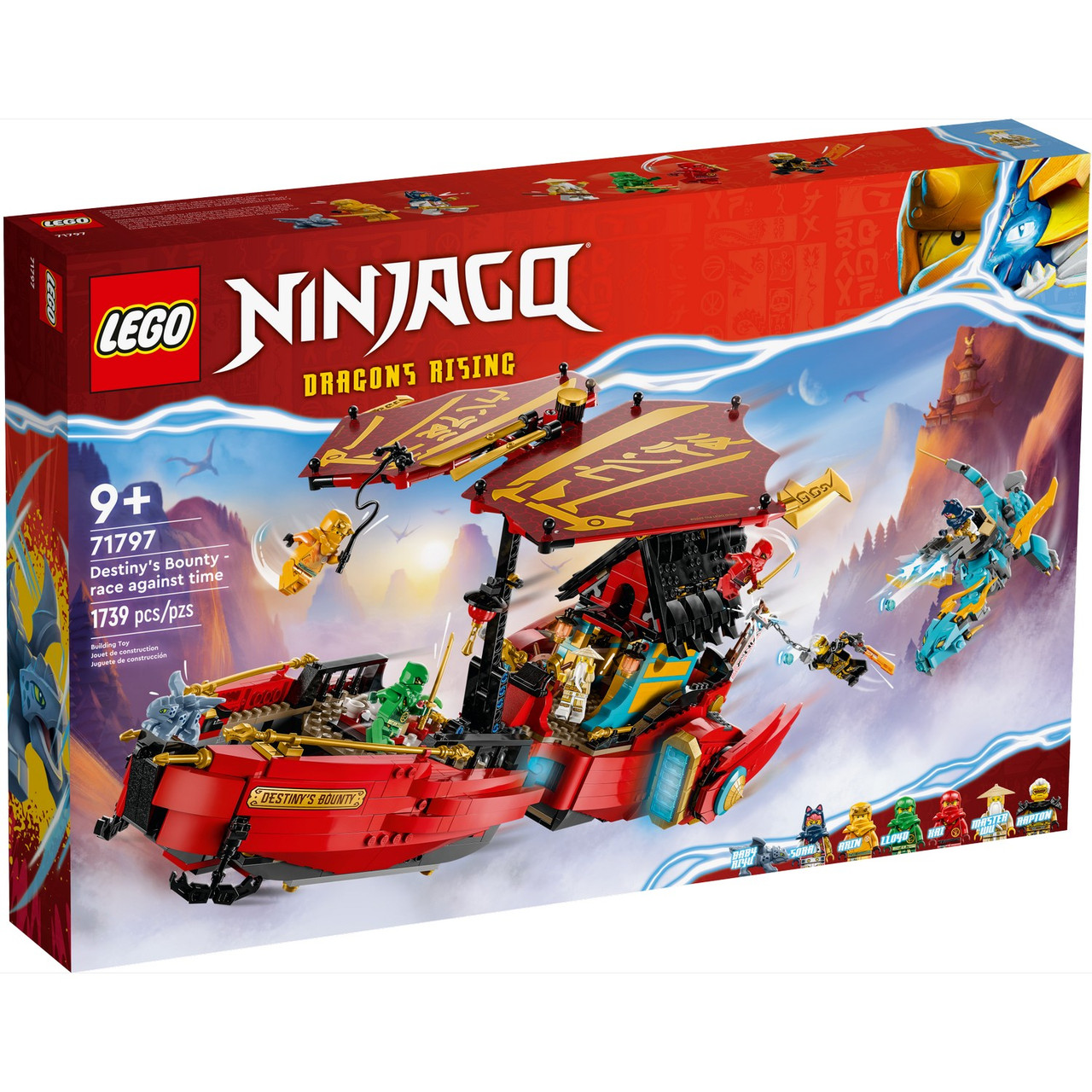 71797 Lego Ninjago Дар судьбы - Гонка со временем, Лего Ниндзяго