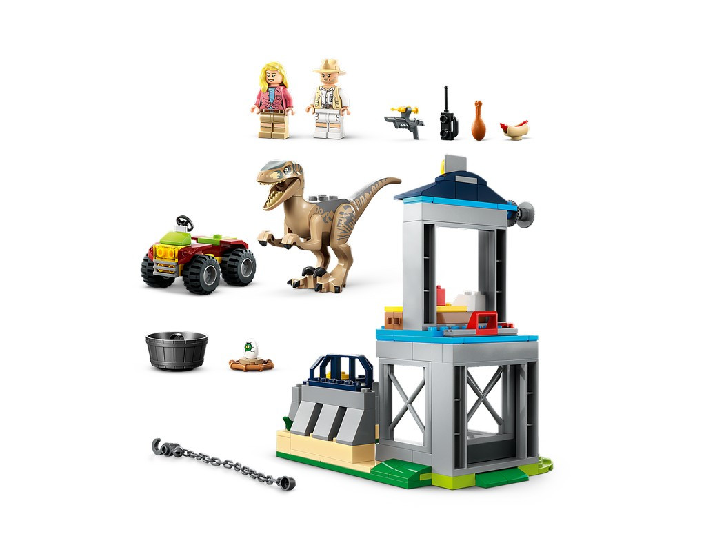 76957 Lego Jurassic World Побег велоцираптора, Лего Мир Юрского периода - фото 5 - id-p108618282