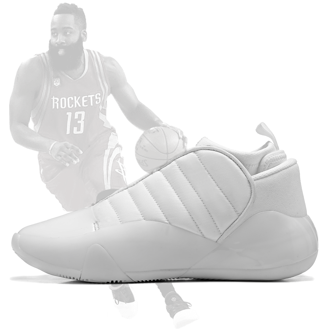 Кроссовки Adidas Harden Vol.7 ( VII ) "White" James Harden - фото 1 - id-p108618712