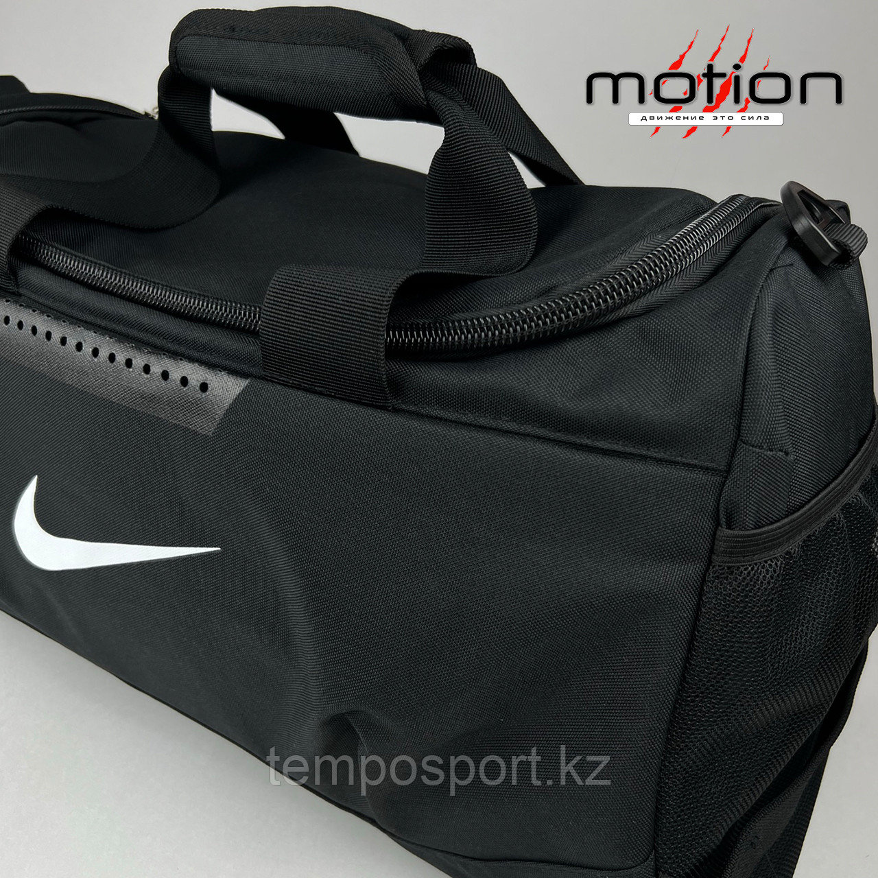 Сумка спортивная, дорожная Nike (черная) - фото 4 - id-p108603727