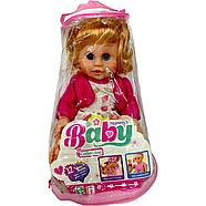 New237D Mommys Baby пупс 12 звуков (горшок,памперс,бутылочка) 26*16см, фото 3