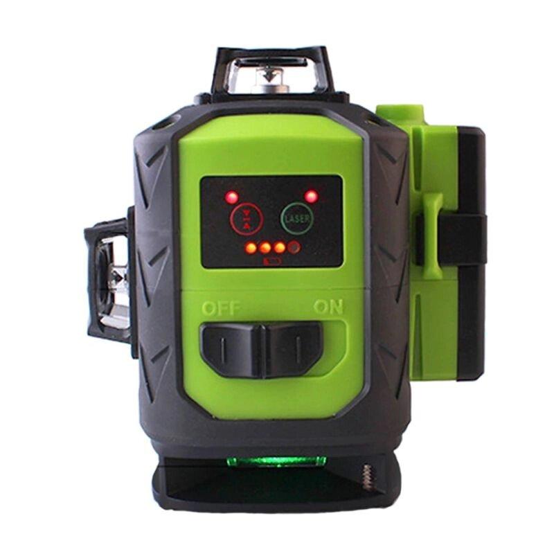 Лазерный уровень Fukuda MW-94D-4GX 4D, зеленый, кейс - фото 5 - id-p108604597