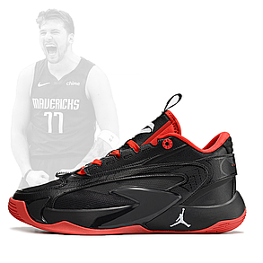 Баскетбольные кроссовки Jordan Luka 2 "Black-Red" ( Luka Doncic ), фото 2