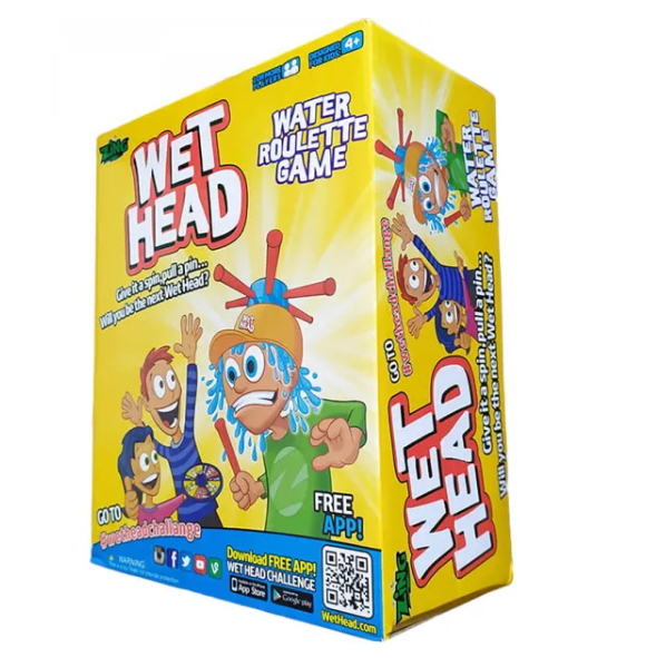 Игра Мокрая голова Wed Head / Настольная игра "Водная рулетка"