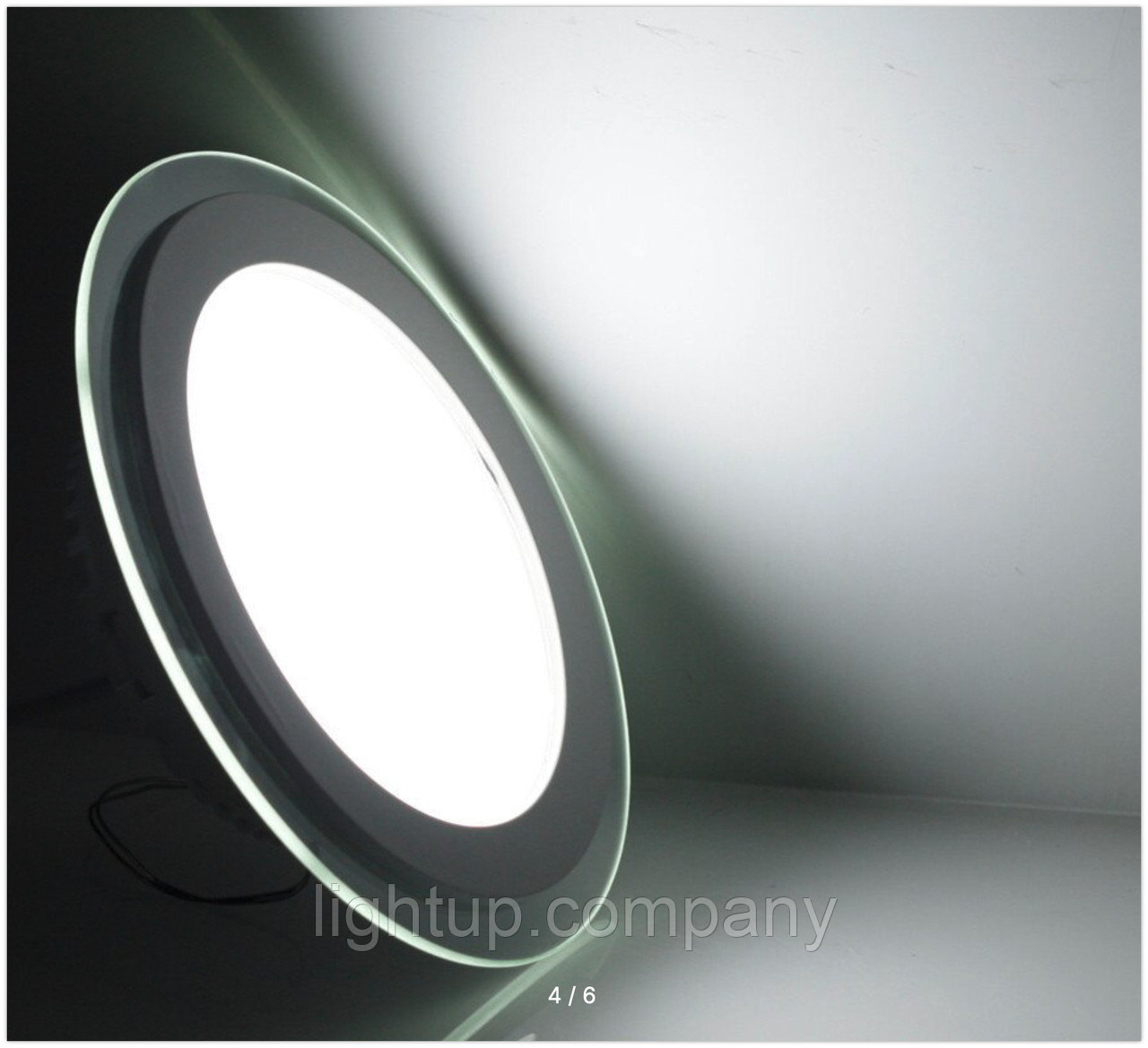 LightUp Потолочный светильник круглый 15W со стеклом, фото 1