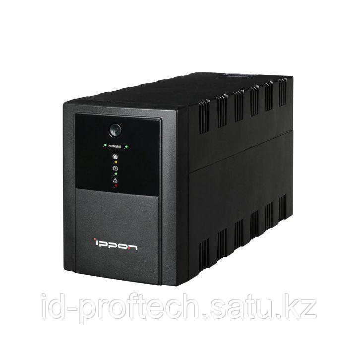 ИБП Ippon Back Basic 2200, 2200VA, 1320Вт, AVR 162-280В, 6хС13, управление по USB, без комлекта кабелей - фото 1 - id-p108621793