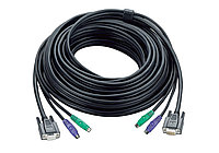 PS/2, VGA (3м) 2L-1003P ATEN интерфейстері бар КВМ-кабель