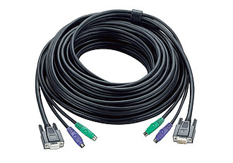 КВМ-кабель с интерфейсами PS/2, VGA (3м)  2L-1003P ATEN