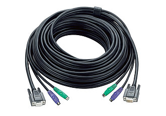 КВМ-кабель с интерфейсами PS/2, VGA (5м) 2L-1005P ATEN