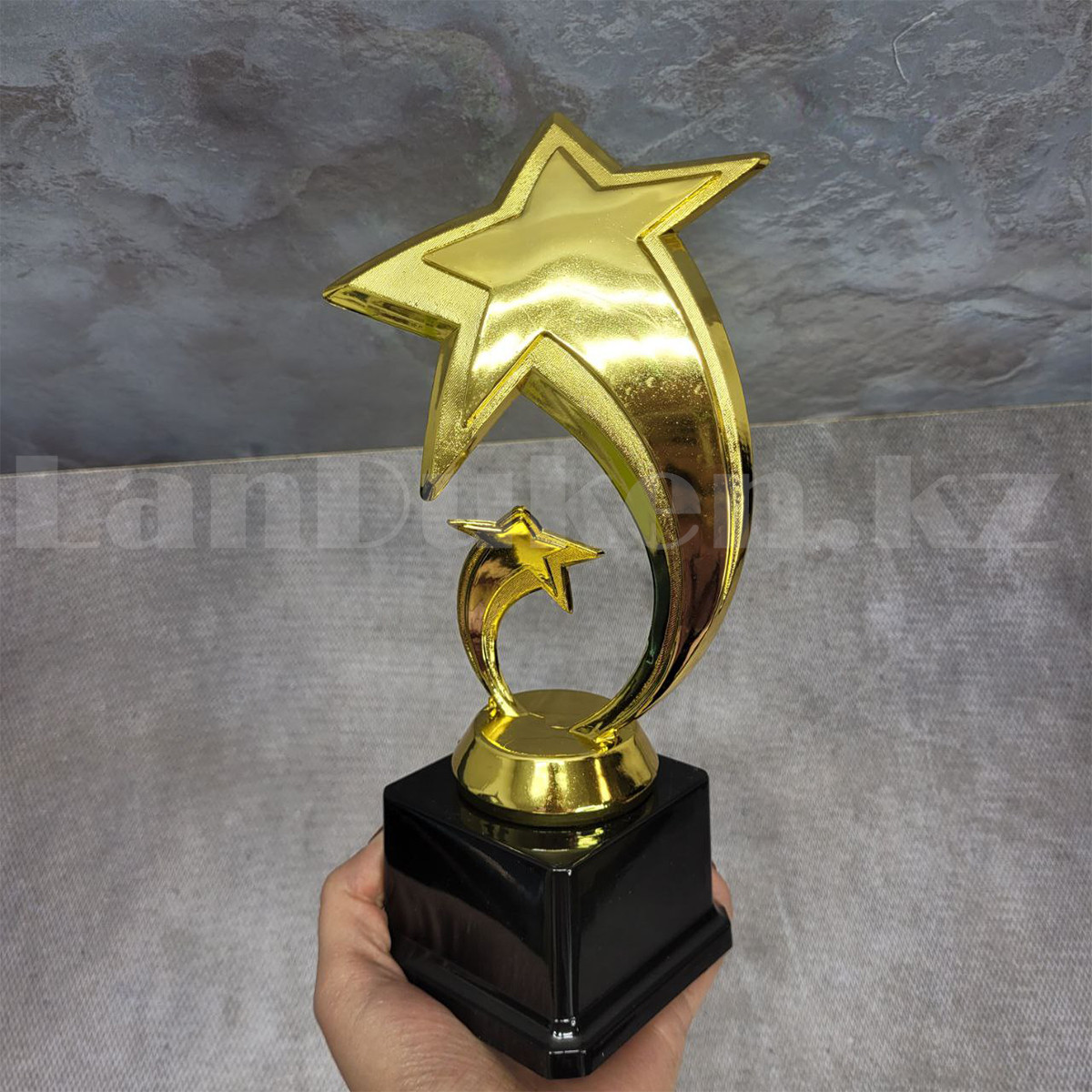 Кубок для награждения "Две звезды" 25 см большой - фото 4 - id-p108623029