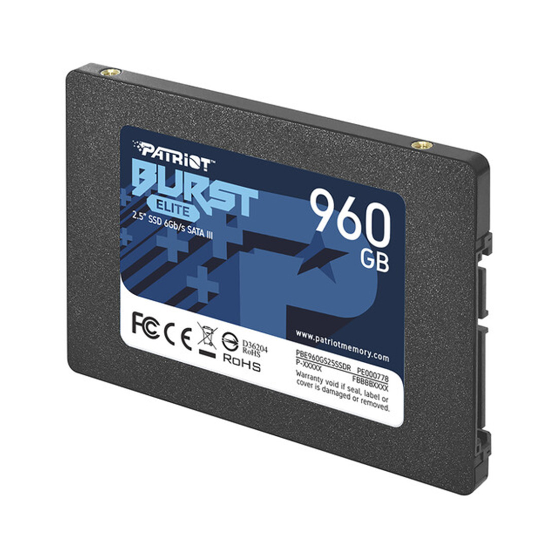 Твердотельный накопитель SSD Patriot Burst Elite 960GB SATA - фото 3 - id-p108623248
