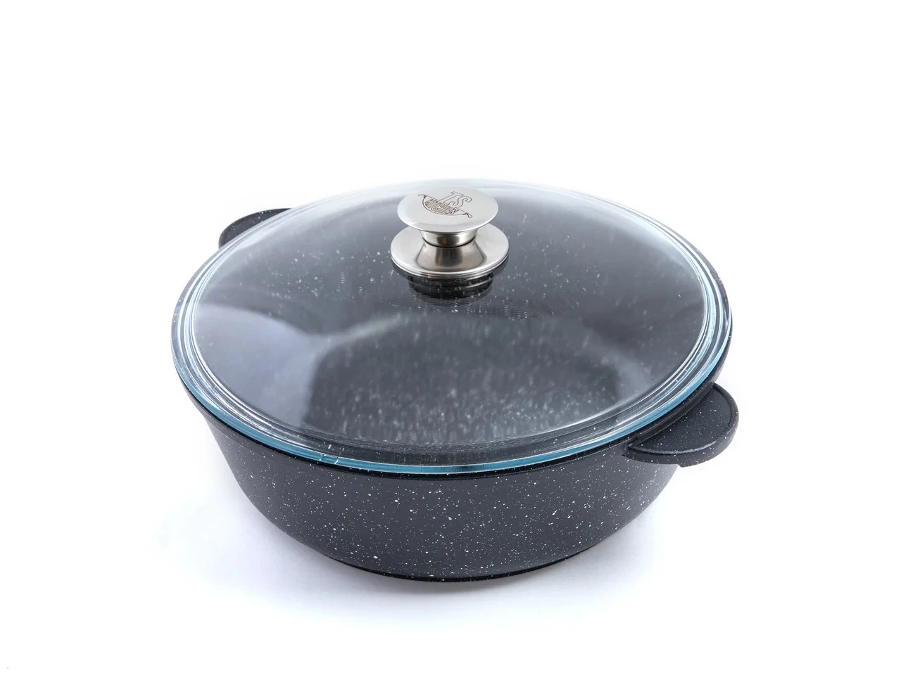 Жаровня Гранит 26 см TS Kitchen (TS-G1026G), фото 1