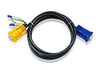 КВМ-кабель с интерфейсами передачи звука, VGA (3м) 2L-5203A ATEN