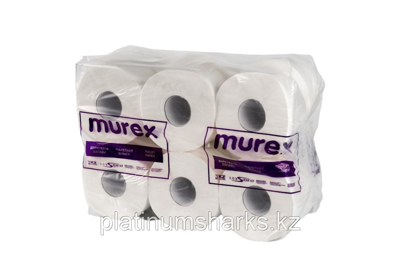 Бумага туалетная Jumbo "Murex"/белая/2х-сл/100м