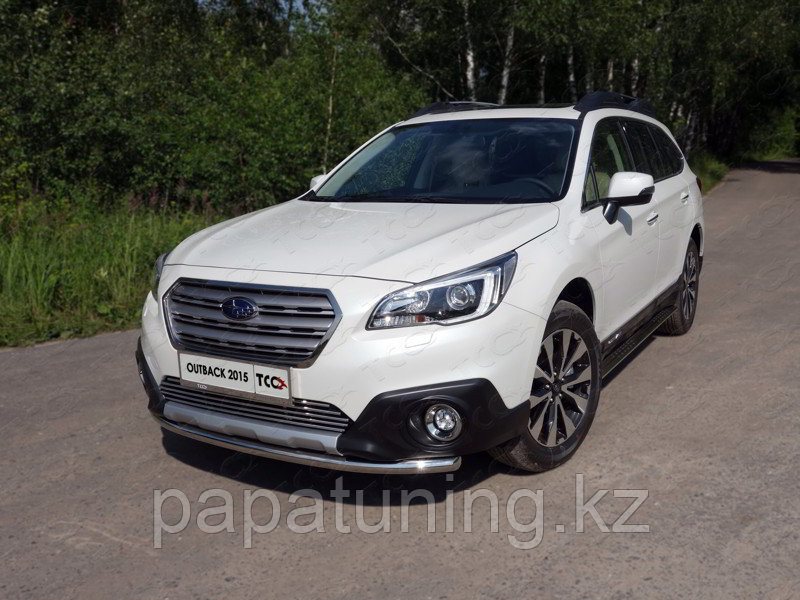 Защита передняя нижняя 50,8 мм ТСС для Subaru Outback 2015-2021, фото 1