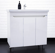 Тумба с умывальником "Радуга 80 Адель". Напольная