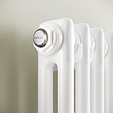 Радиатор 2x-трубчатый дизайнерский Unilux, 180см, 4 секции, 8 м², белый глянец, фото 2