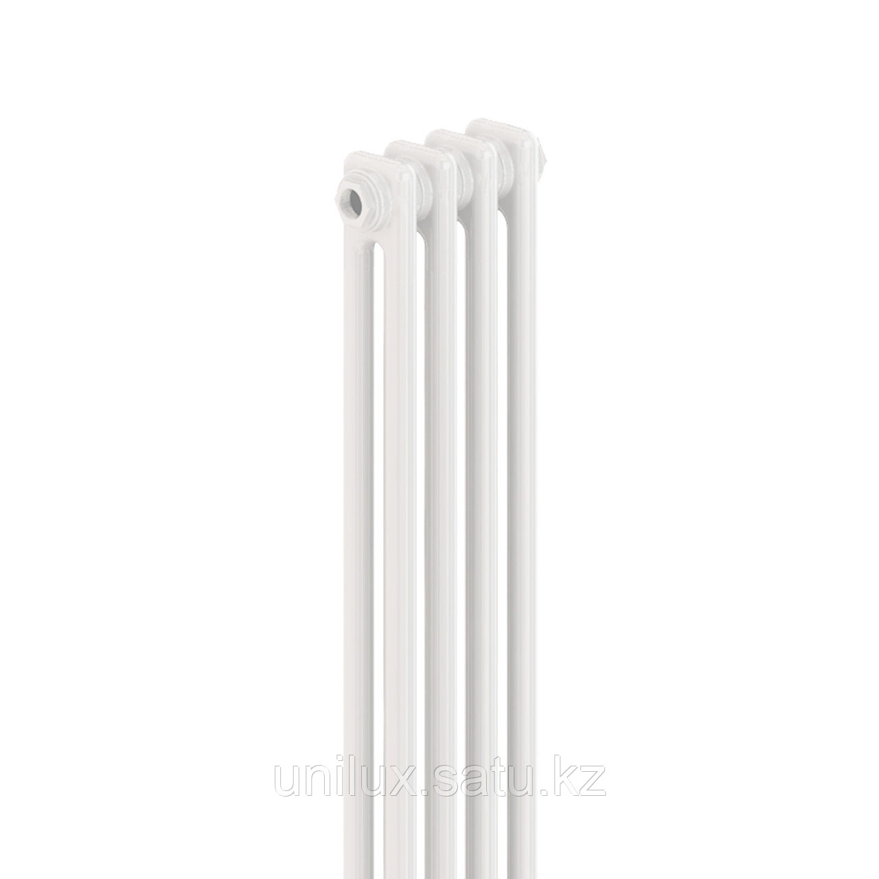 Радиатор 2x-трубчатый дизайнерский Unilux, 180см, 4 секции, 8 м², белый глянец - фото 5 - id-p108624841