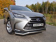Защита передняя (кенгурин) 60,3 мм ТСС для Lexus NX 200t 2015-2017 (кроме F-Sport)