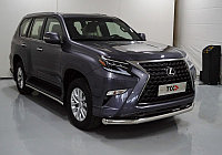 Защита передняя нижняя 76,1 мм ТСС для Lexus GX 460 2019-