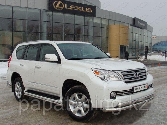 Защита передняя нижняя 76,1/75 мм ТСС для Lexus GX 460 2009-2013, фото 1