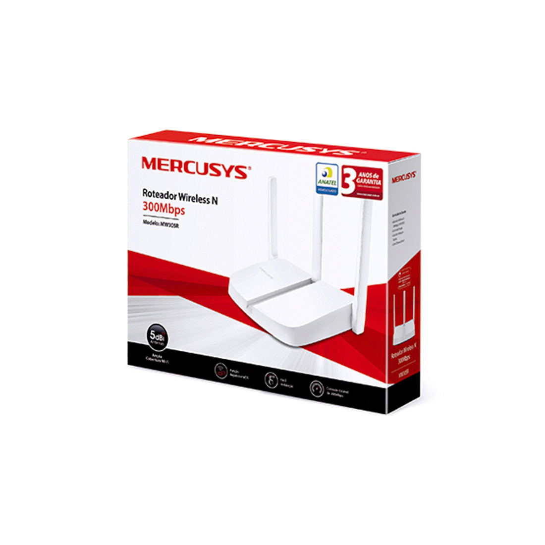 Маршрутизатор Mercusys MW305R - фото 3 - id-p108627580