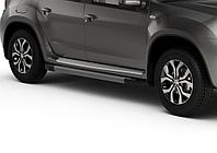 Пороги подножки Silver Nissan Terrano 2014-