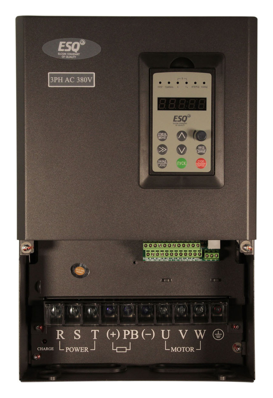 Частотный преобразователь ESQ-600-4T0185G/0220P-BU (18.5/22 кВт 380 В) - фото 4 - id-p108635389