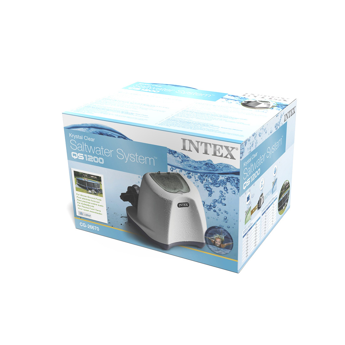 Хлоратор воды с встроенным фильтрующим насосом для бассейна Intex 26670 - фото 3 - id-p108633727