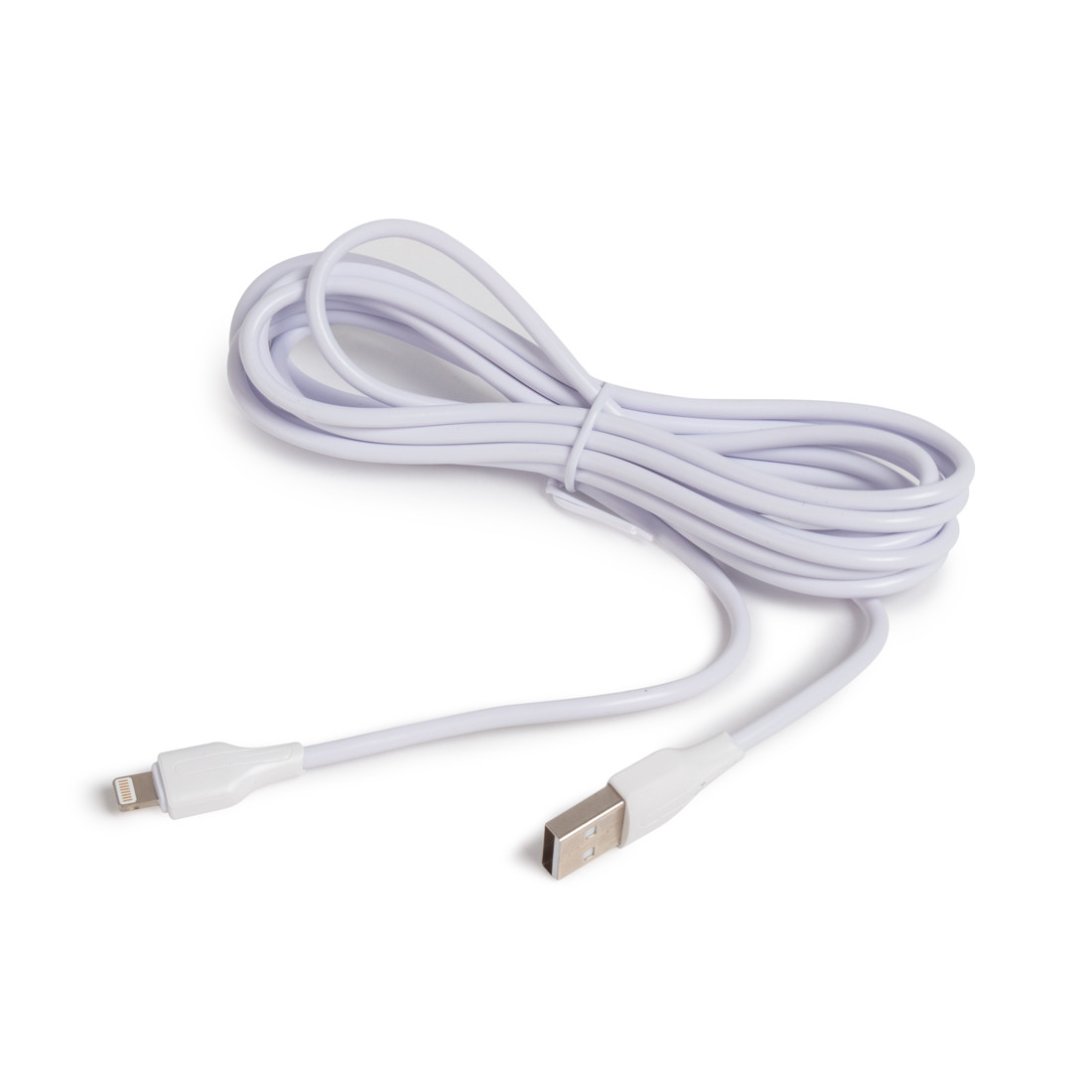 Интерфейсный кабель LDNIO Lightning LS543 3м 2,1A Белый - фото 2 - id-p108630143