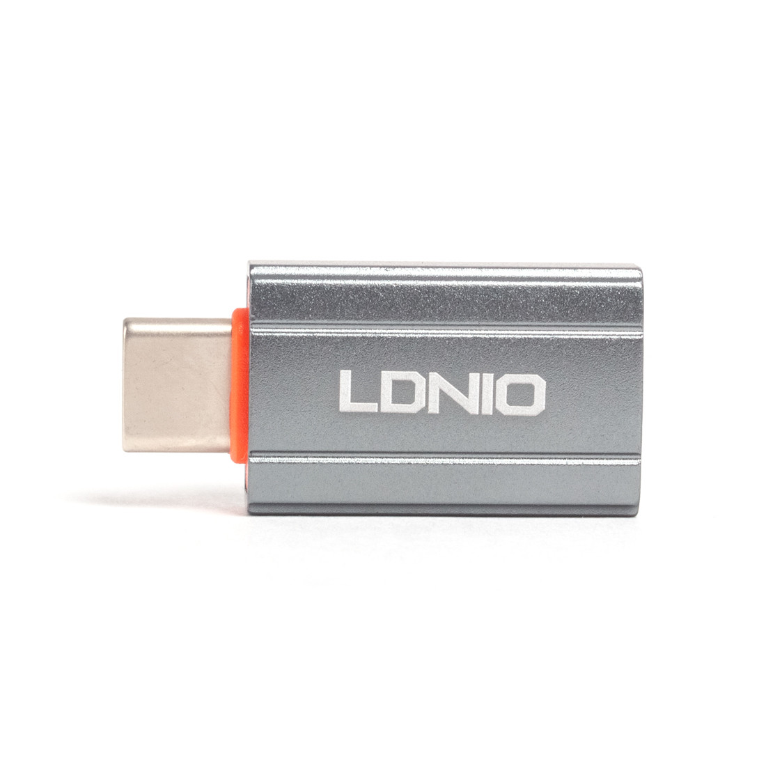 Переходник LDNIO LC140 USB A на USB Type-C Адаптер Серый - фото 2 - id-p108630162