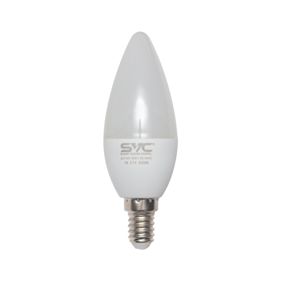 Эл. лампа светодиодная SVC LED C35-7W-E14-6500K, Холодный - фото 1 - id-p108634053