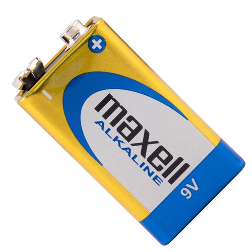 Щелочная батарейка Крона 9V Maxell Alkaline 6F22