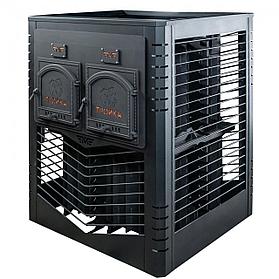 Печь "Севастополь"-МГТС на газу с сеткой для камней. 100м3