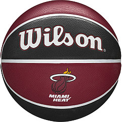 Мяч баскетбольный Wilson NBA Tribute Miami Heat