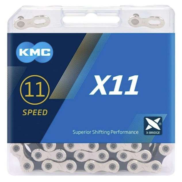 Цепь KMC X11 - speed 11, links 118 - фото 1 - id-p108640820