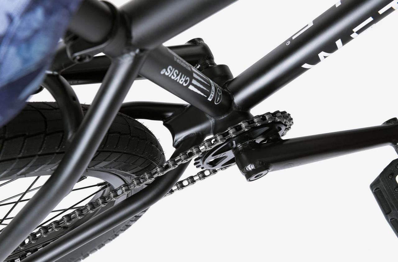 BMX велосипед Wethepeople Crysis 21" (2021) matt black - фото 4 - id-p65381441