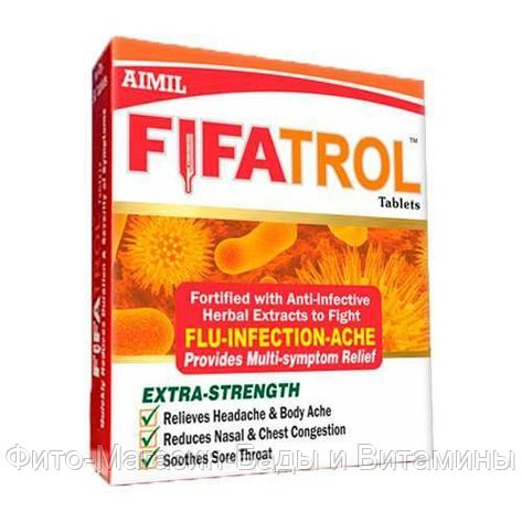 Фифатрол от вирусных заболеваний, гриппа и простуды (AIMIL Fifatrol tablets) 30 таб, фото 2